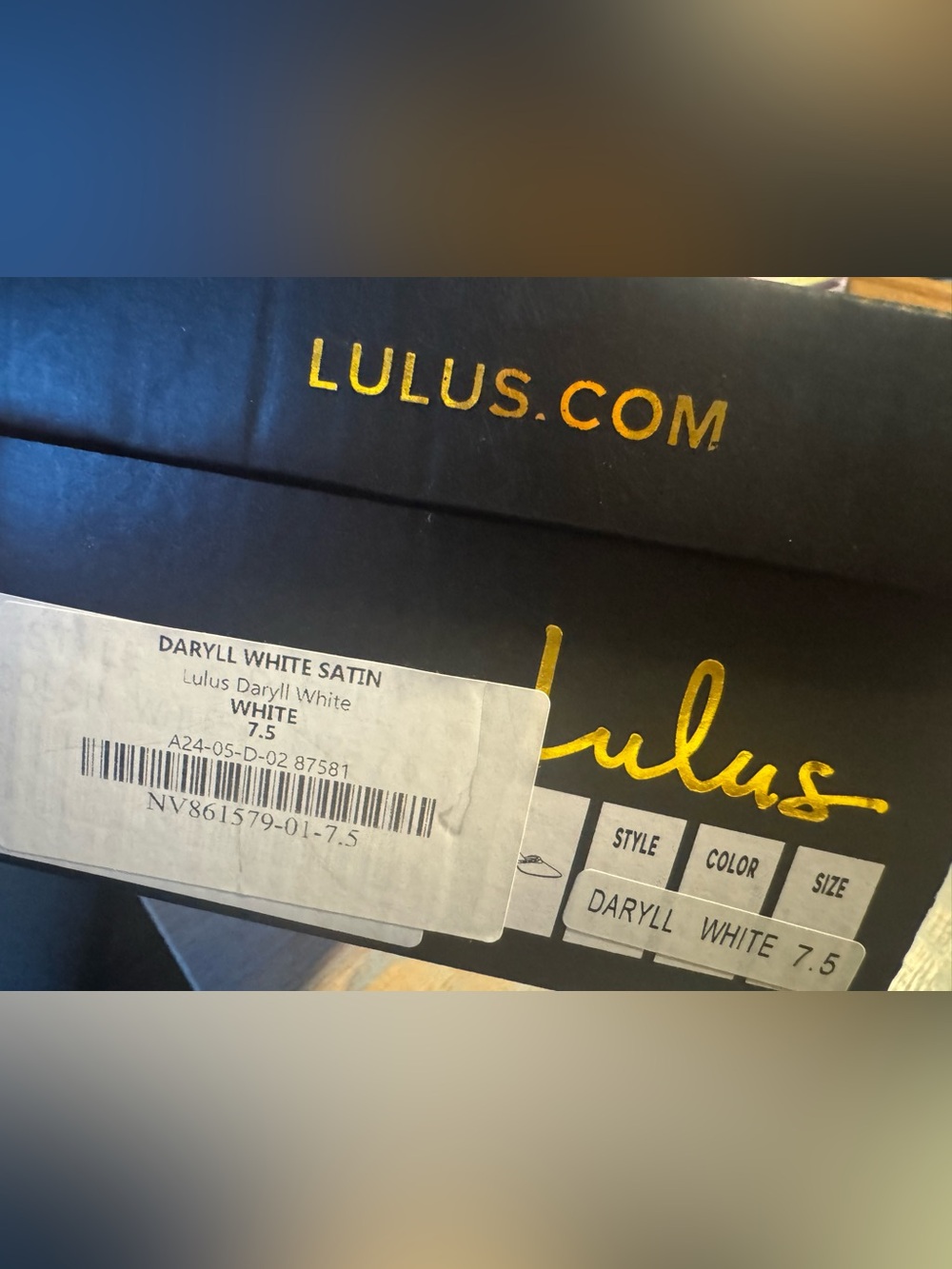 Lulus Daryll White Satin Pearl Pointed-Toe
Mule Pumps - Picture 12 of 12